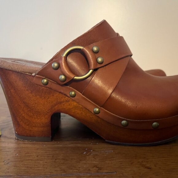 Wedge Leather Mule - Picture 7 of 7